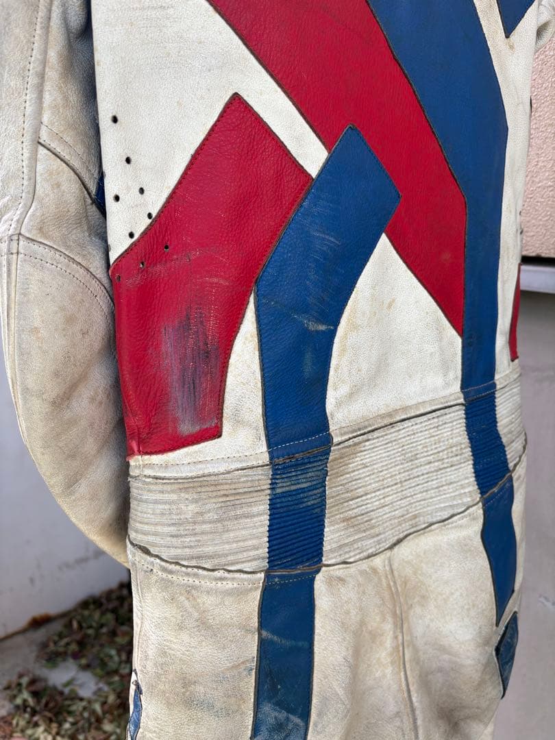 PLICANA レース用革ツナギ Lサイズ