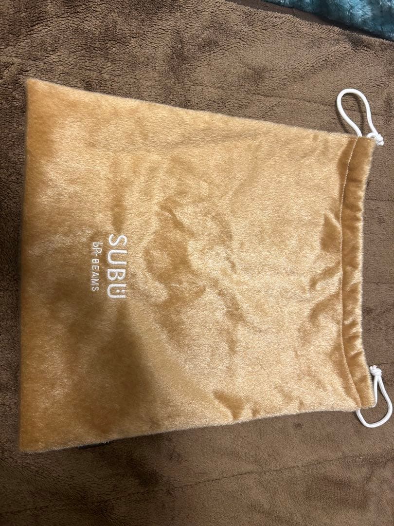 SUBU✖️BEAMSコラボ　BEIGEサンダルUS 8-9 収納袋付き