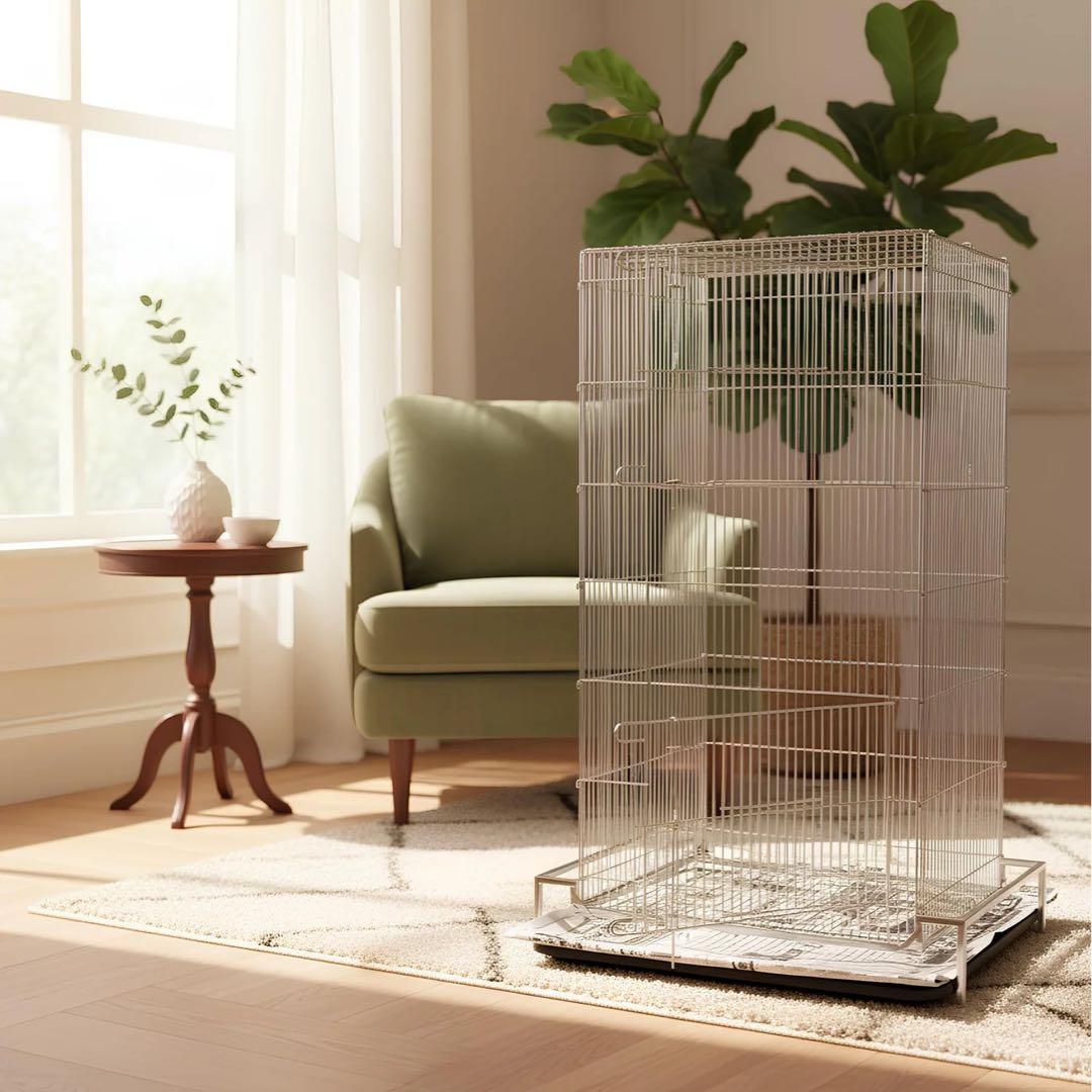 ステンレスのモモンガケージ,「NEWステンレス10秒ケージ」