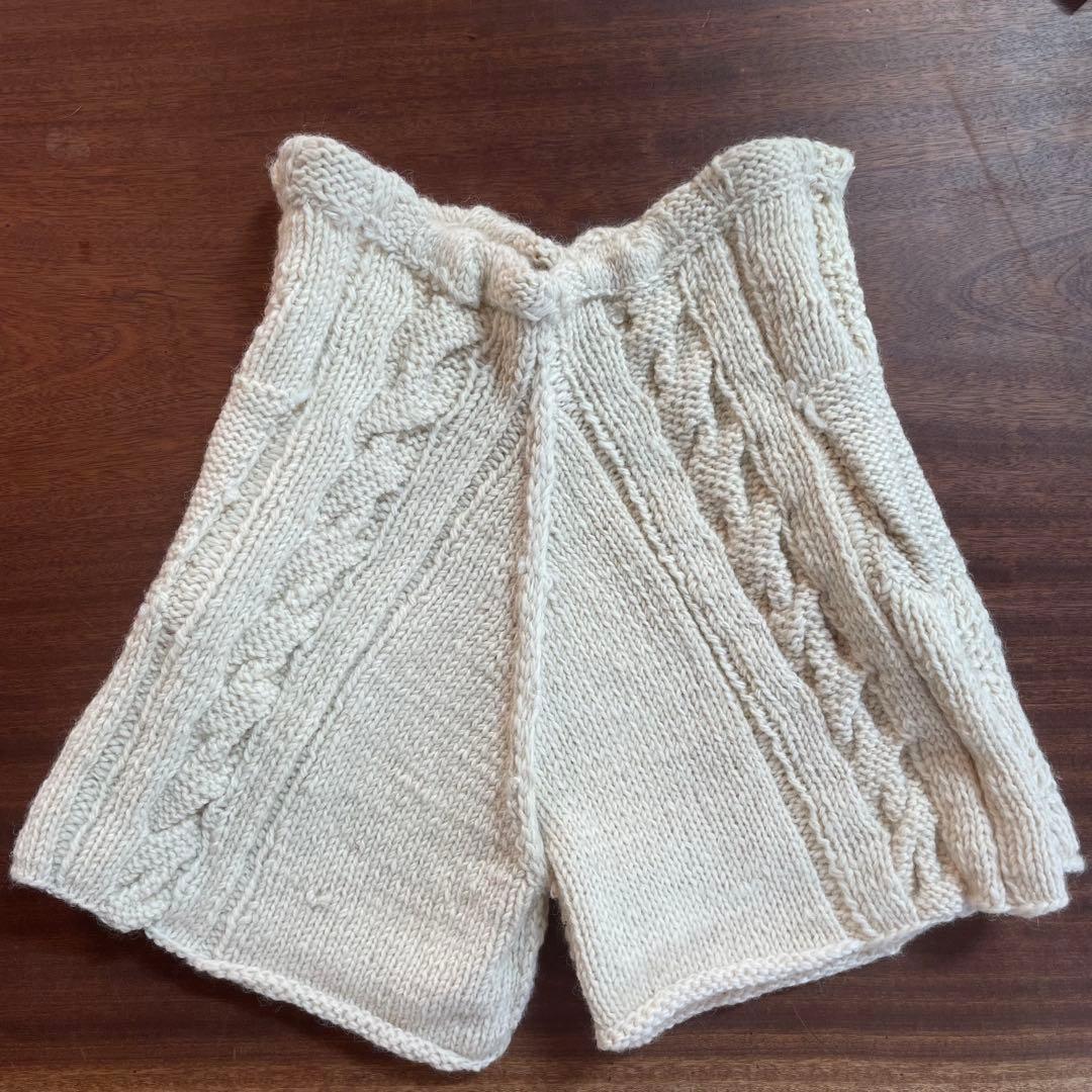 【新品未使用】NEBULAVO “ROPE”KNIT SHORT PANTS