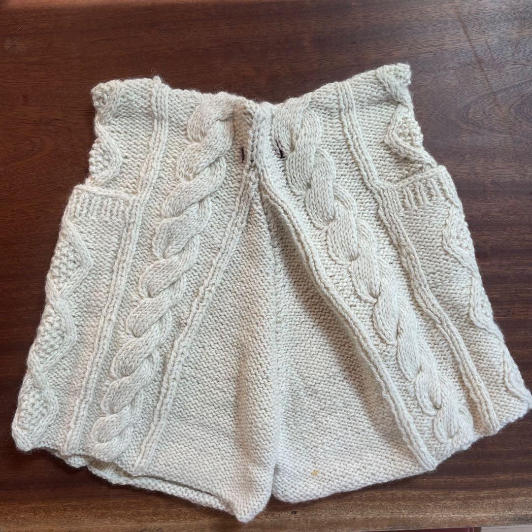 【新品未使用】NEBULAVO “ROPE”KNIT SHORT PANTS