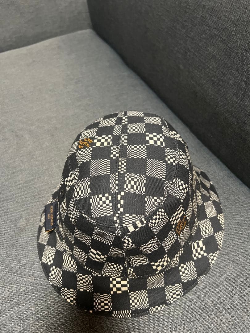 【美品】ルイヴィトン ボネ ディストーテッド バケットハット　リバーシブル