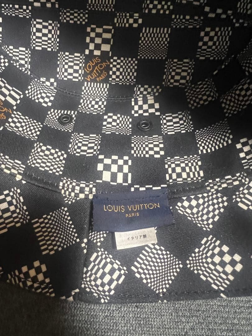 【美品】ルイヴィトン ボネ ディストーテッド バケットハット　リバーシブル