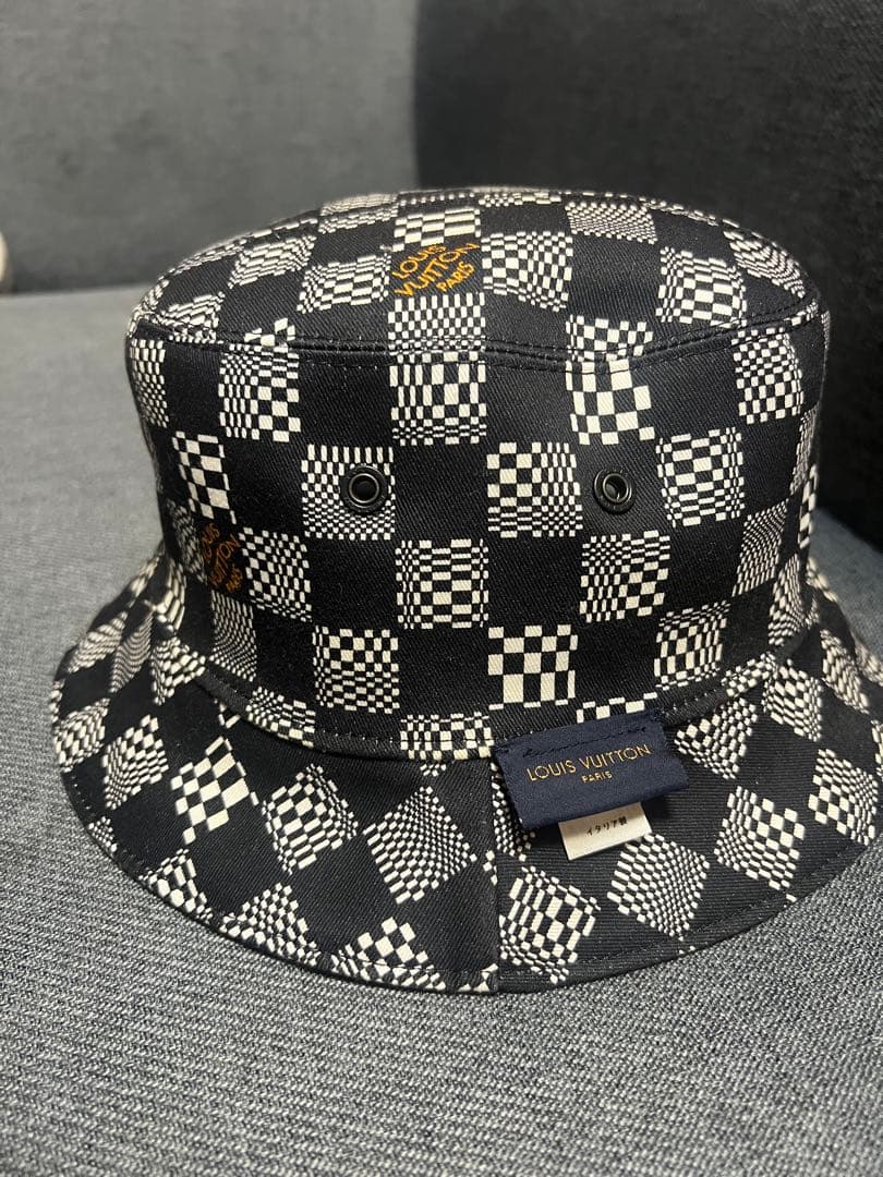 【美品】ルイヴィトン ボネ ディストーテッド バケットハット　リバーシブル