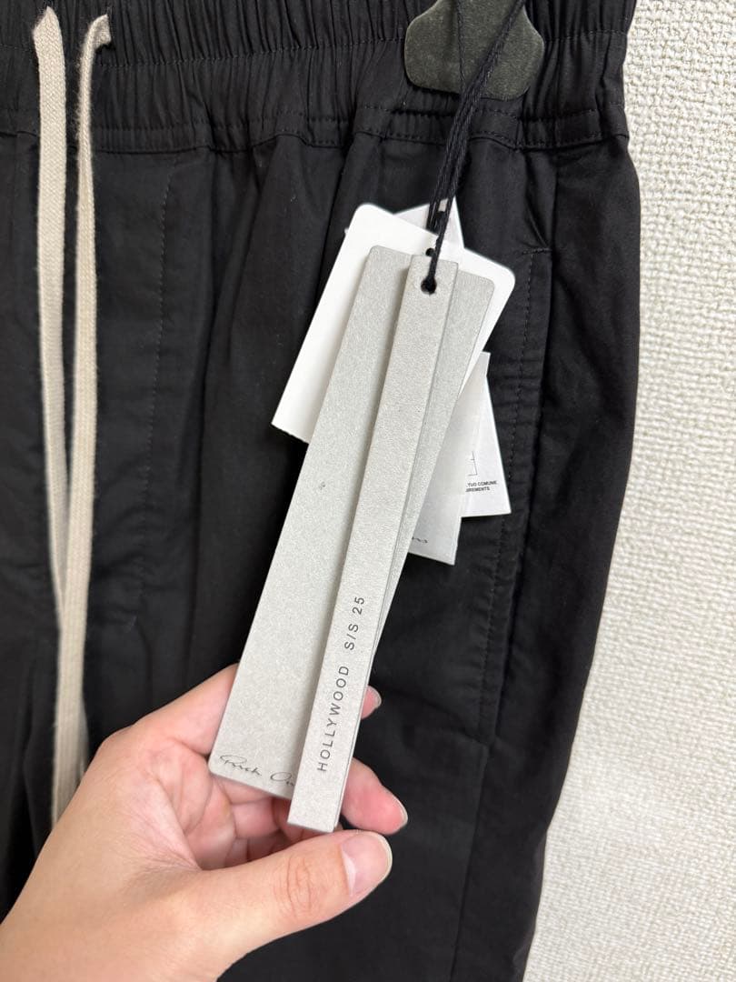 K*e様 rickowens 25SS ハリウッド ドローストリング スリム ロ