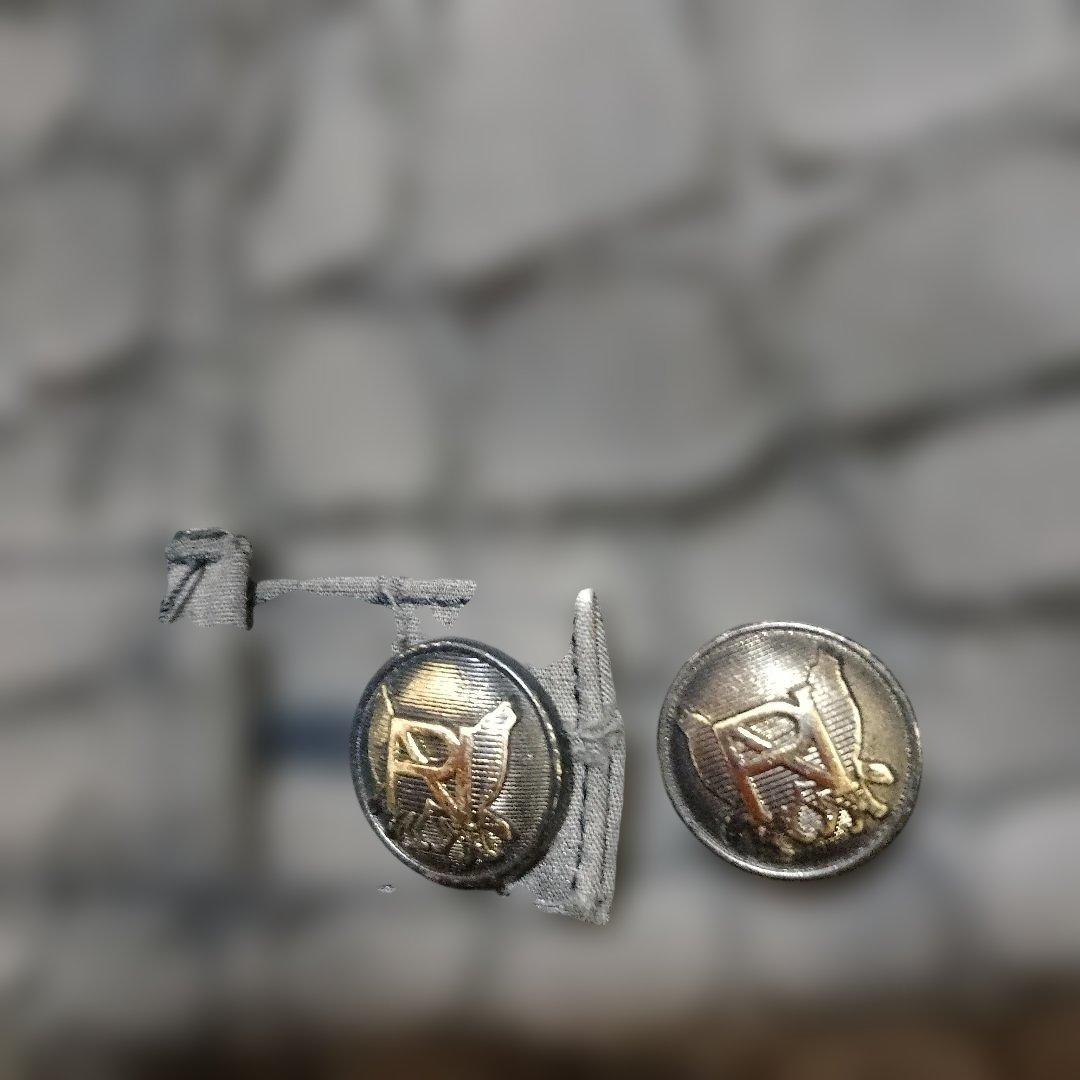 Roen クロコ型押し ミリタリージャケット 部分パイソン ディアスキン 46