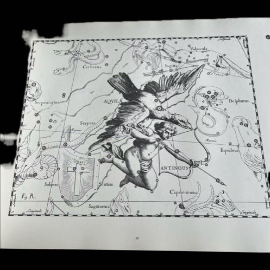 “初版本” へベリウス星座図絵 藪内澄 地人書館