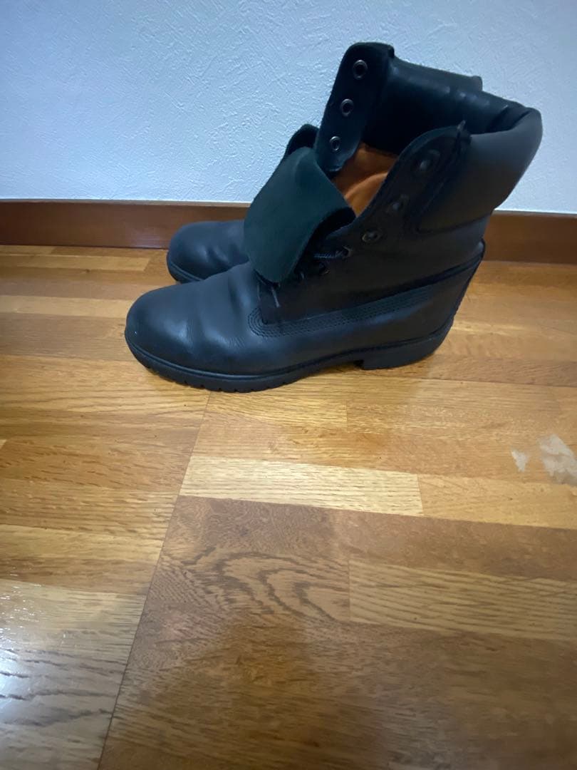 Timberland プレミアムブーツ　黒 最終値下げ