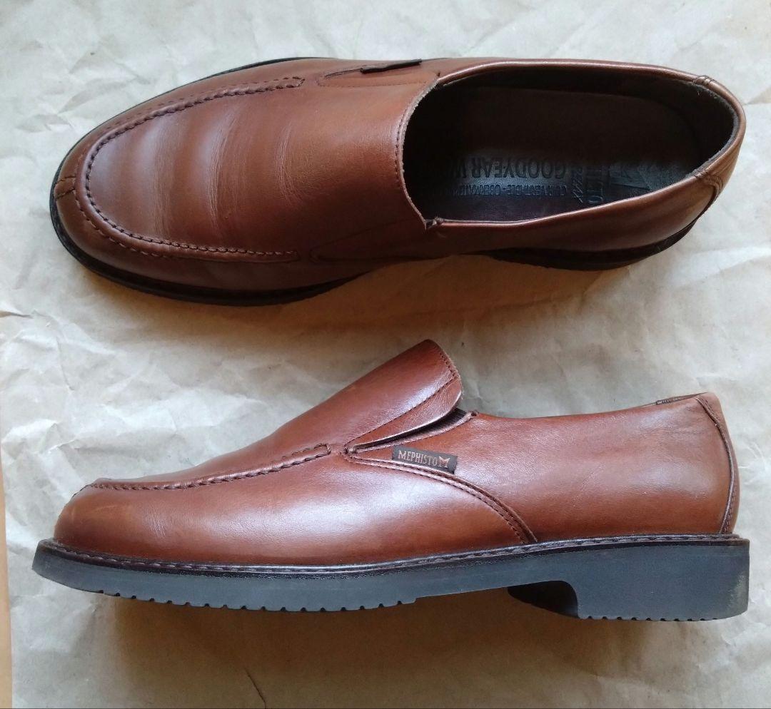 MEPHISTO GOODYEAR WELT ローファー レザー EUR 7