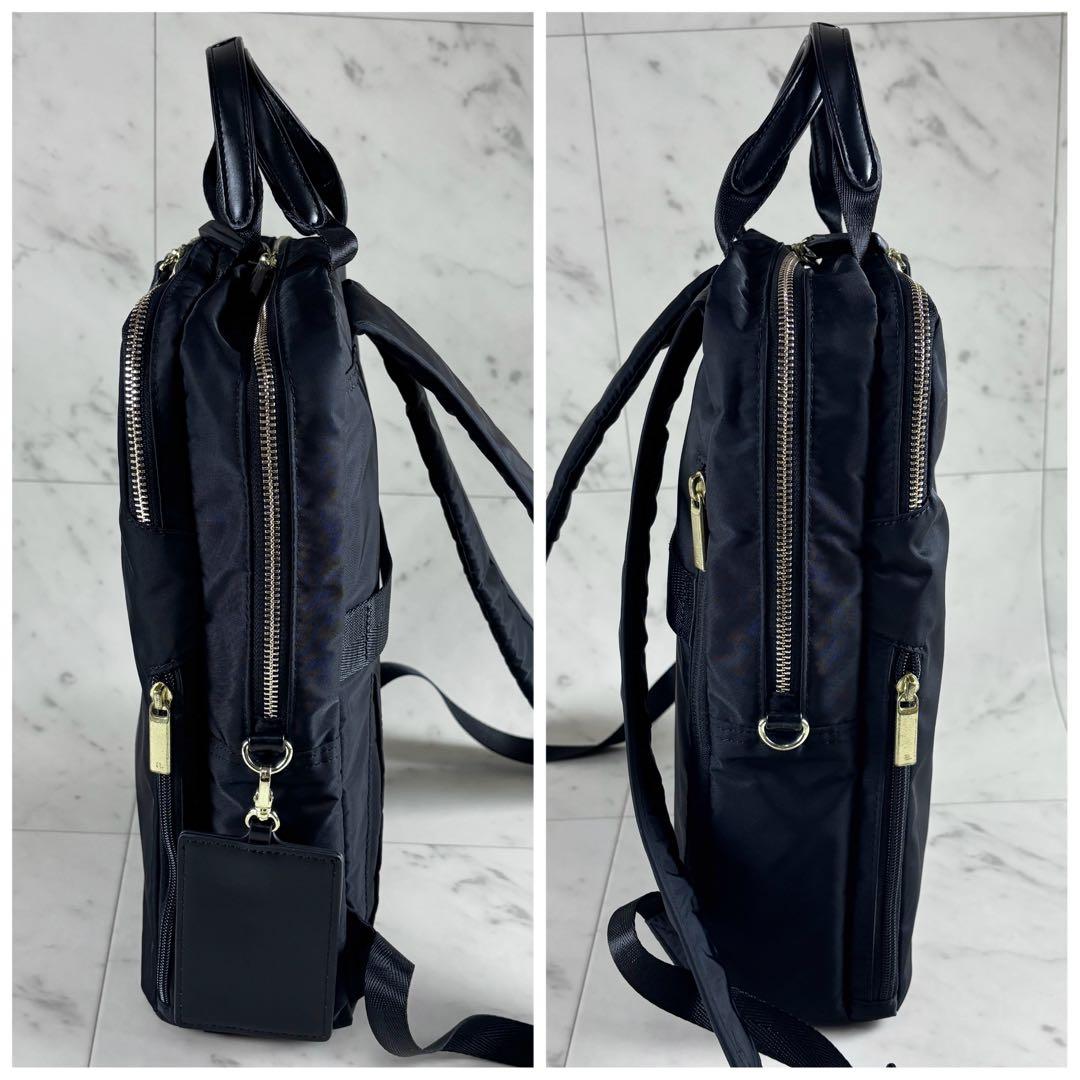 【極美品】ace. フィッテム ビジネスリュック A4/PC収納 68681