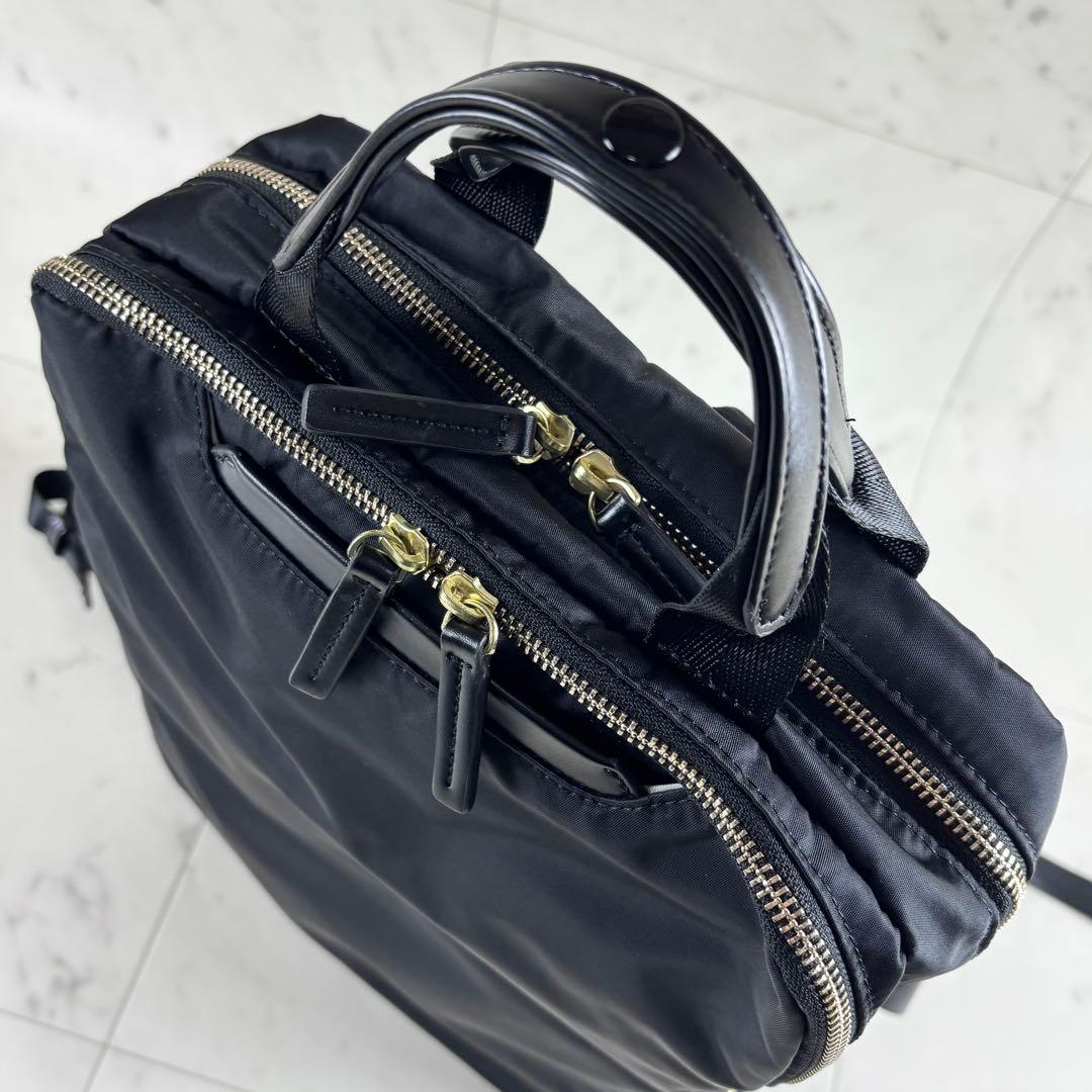 【極美品】ace. フィッテム ビジネスリュック A4/PC収納 68681