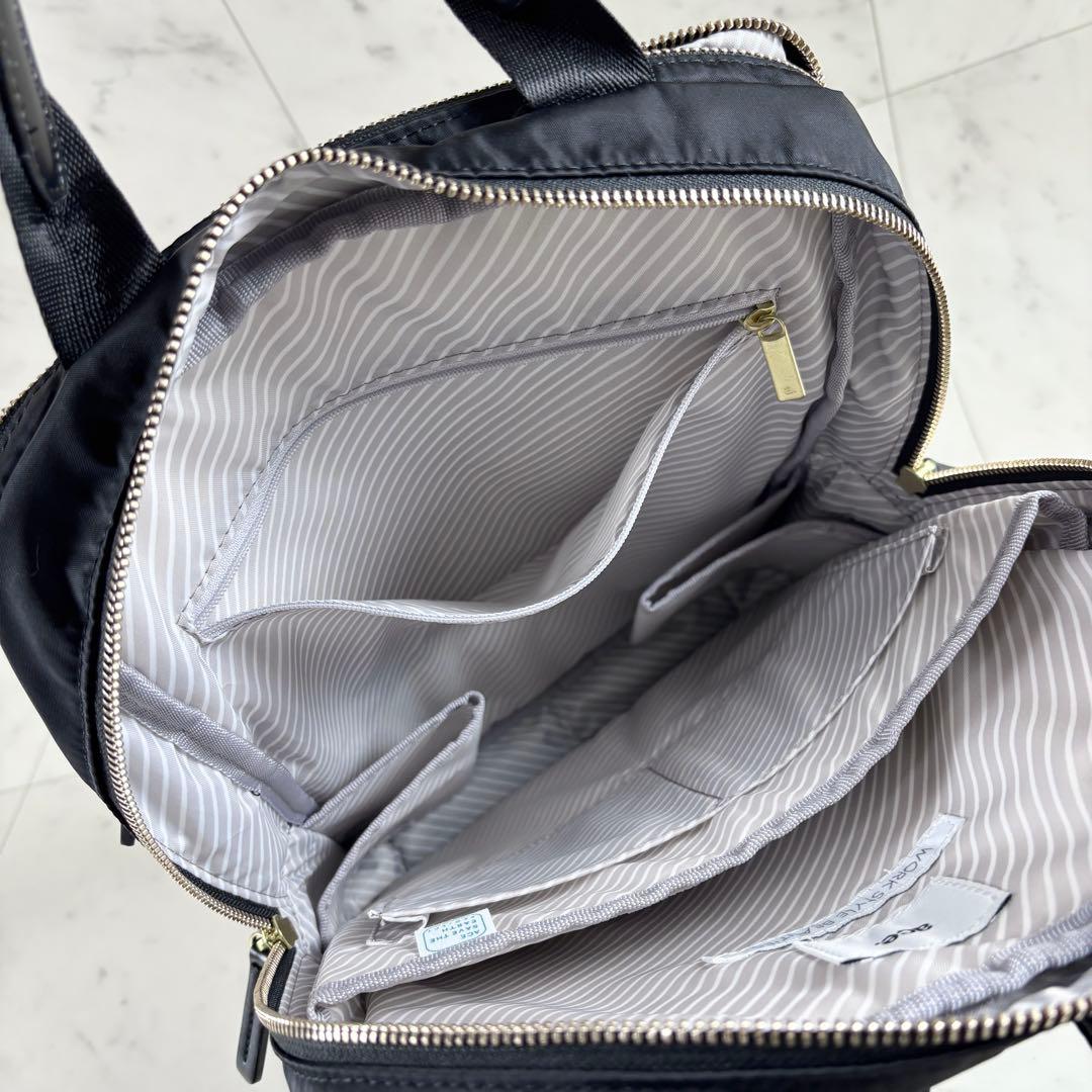 【極美品】ace. フィッテム ビジネスリュック A4/PC収納 68681