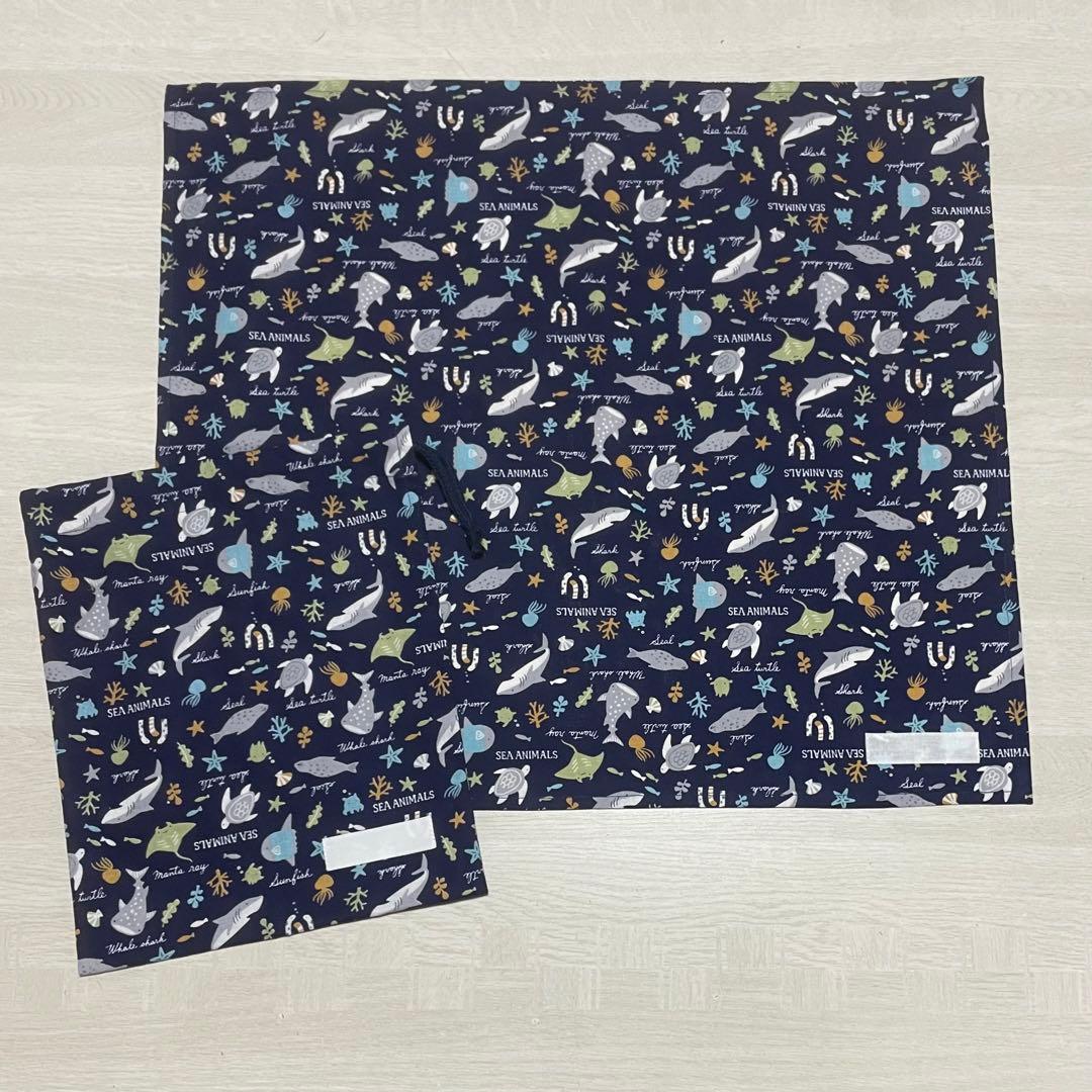 ☆エルサ☆　オーダー　ランチョンマット　給食袋