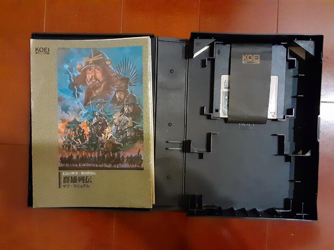 KOEI 信長の野望 戦国群雄伝　MSX2版 3.5インチ2DD 2枚組