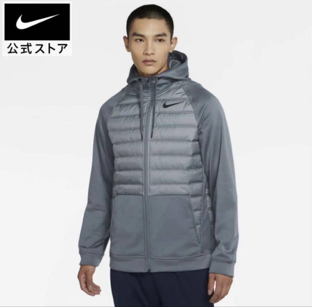 Nike フード付きジャケット グレー