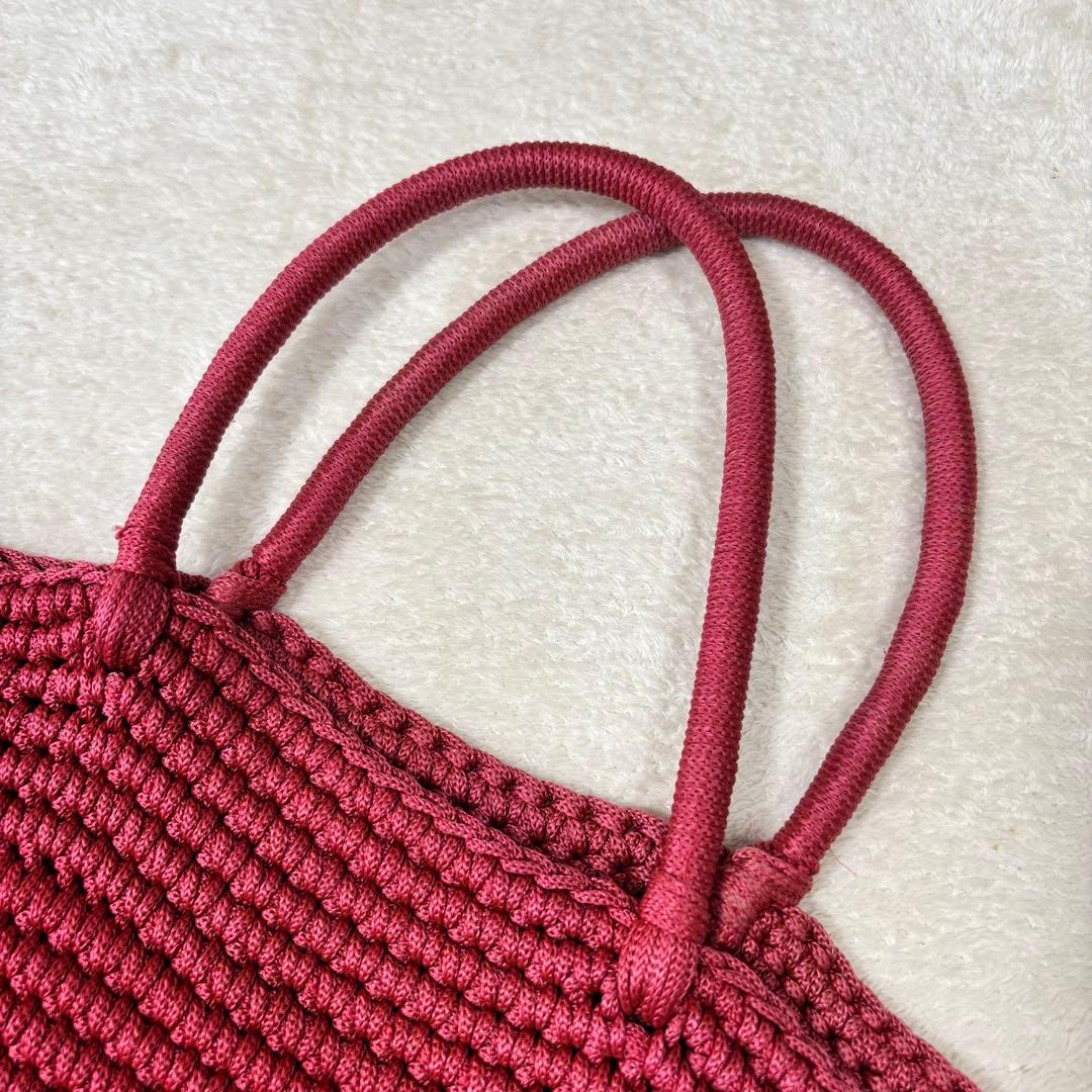 LUDLOW ラドロー コードバッグ 蛙 カエル フロッグ レッド 赤