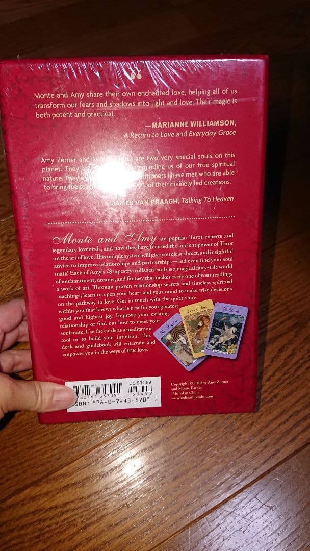 洋書 THE ENCHANTED LOVE TAROT