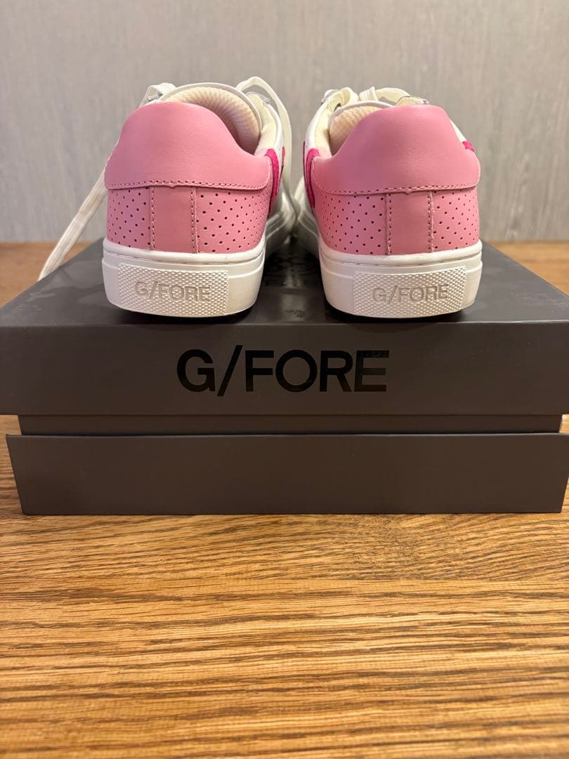 G/FORE ゴルフ用スニーカー ホワイト/ピンク