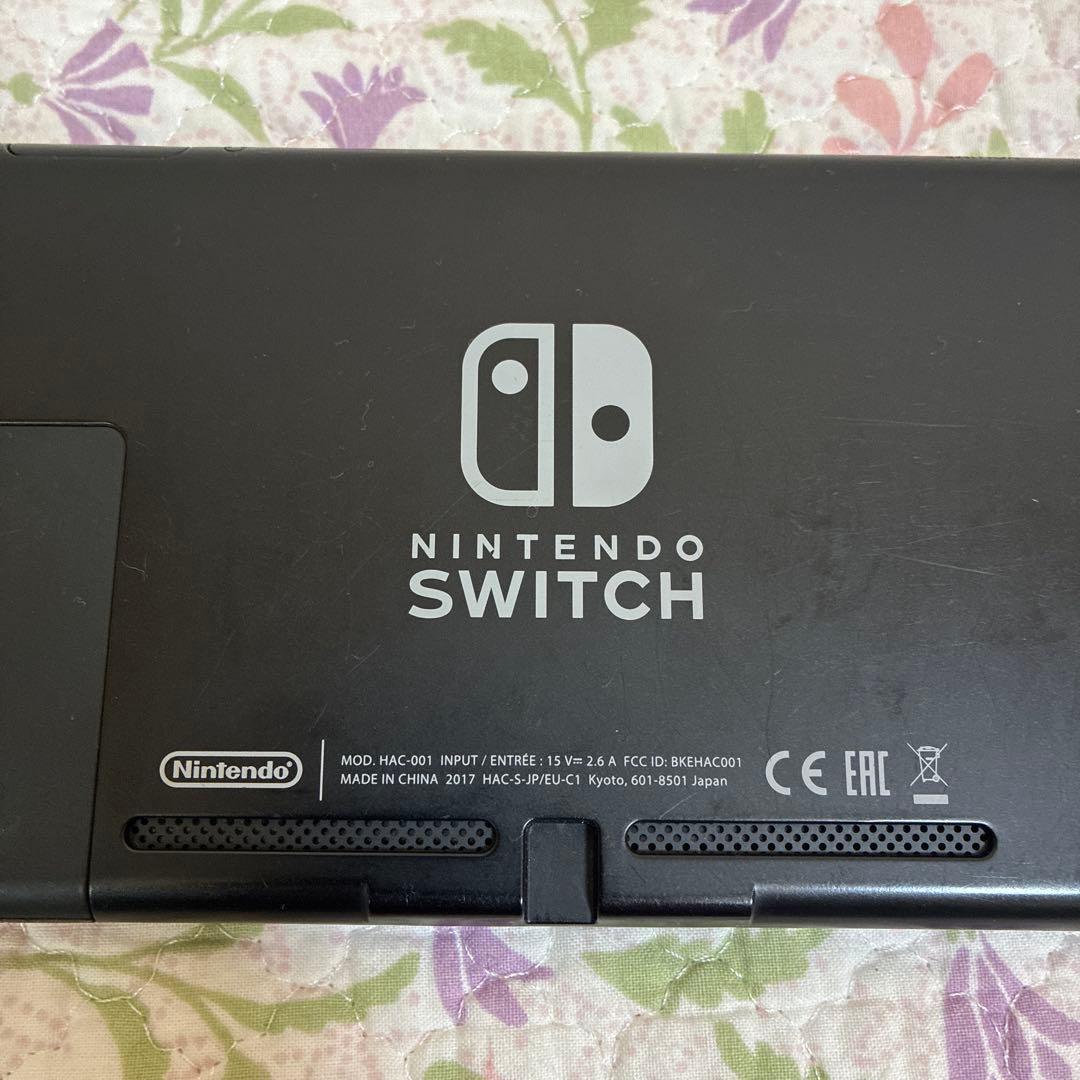 Nintendo Switch 本体、ネオンブルー、ネオンレッド、ACアダプター