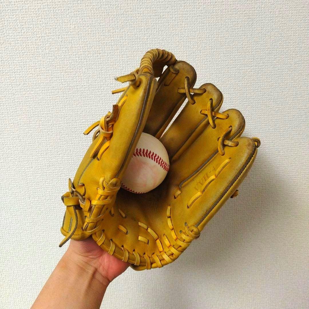 066 ヤマト 美品 型抜群 硬式兼軟式 内野手用グローブ