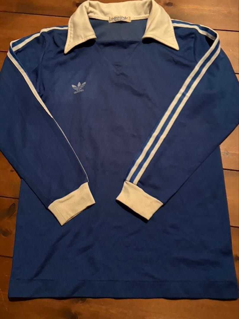 80s? アディダスオリジナルス　サッカー　ゲームシャツ　s ビンテージ　レア