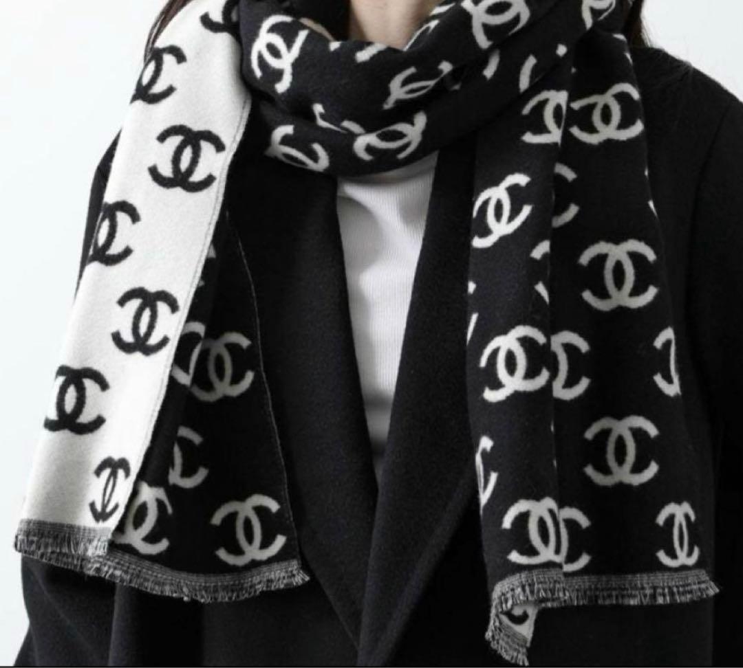 新品未使用！ CHANEL シャネル　CCマーク　マフラー　ストール