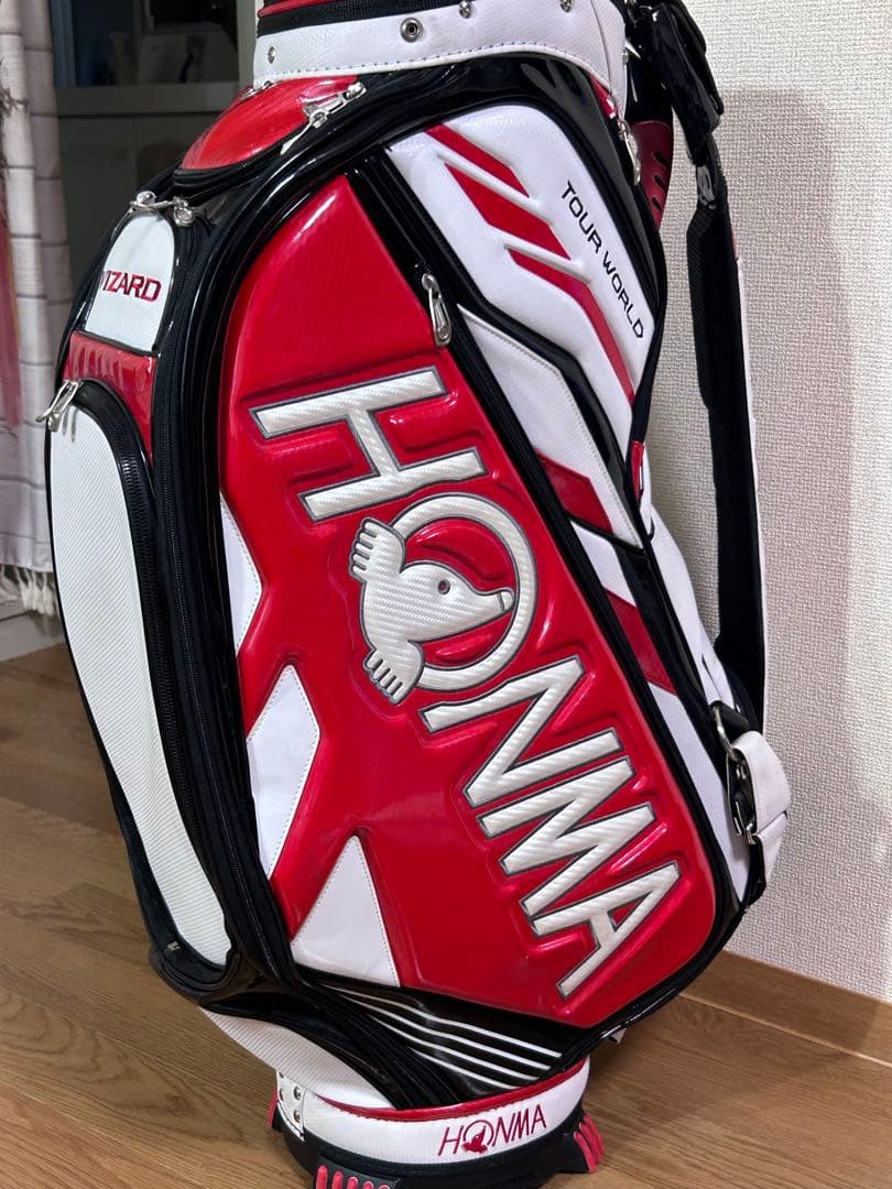 HONMA TOUR WORLD キャディバッグ レッド