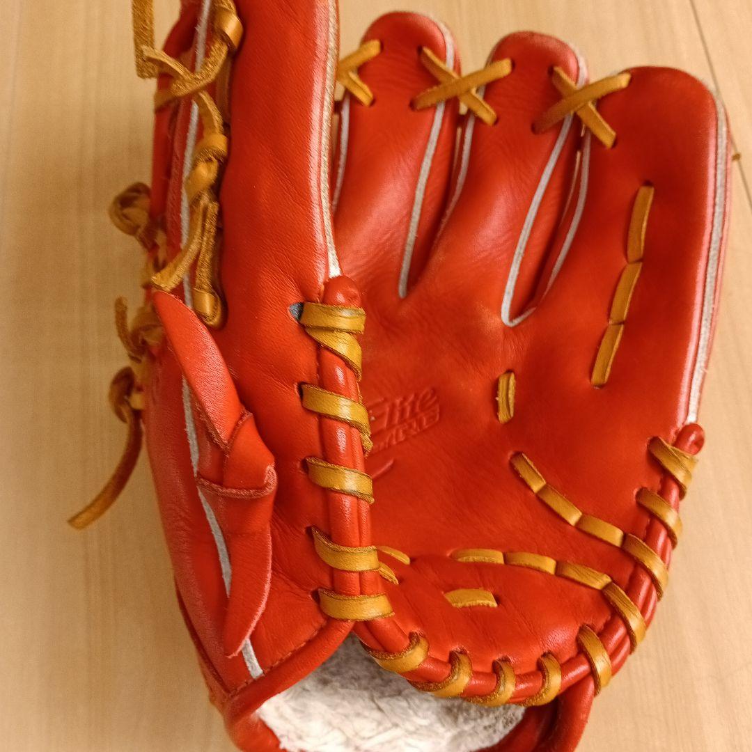 Mizuno Global Elite レッド 軟式グローブ　少年野球用