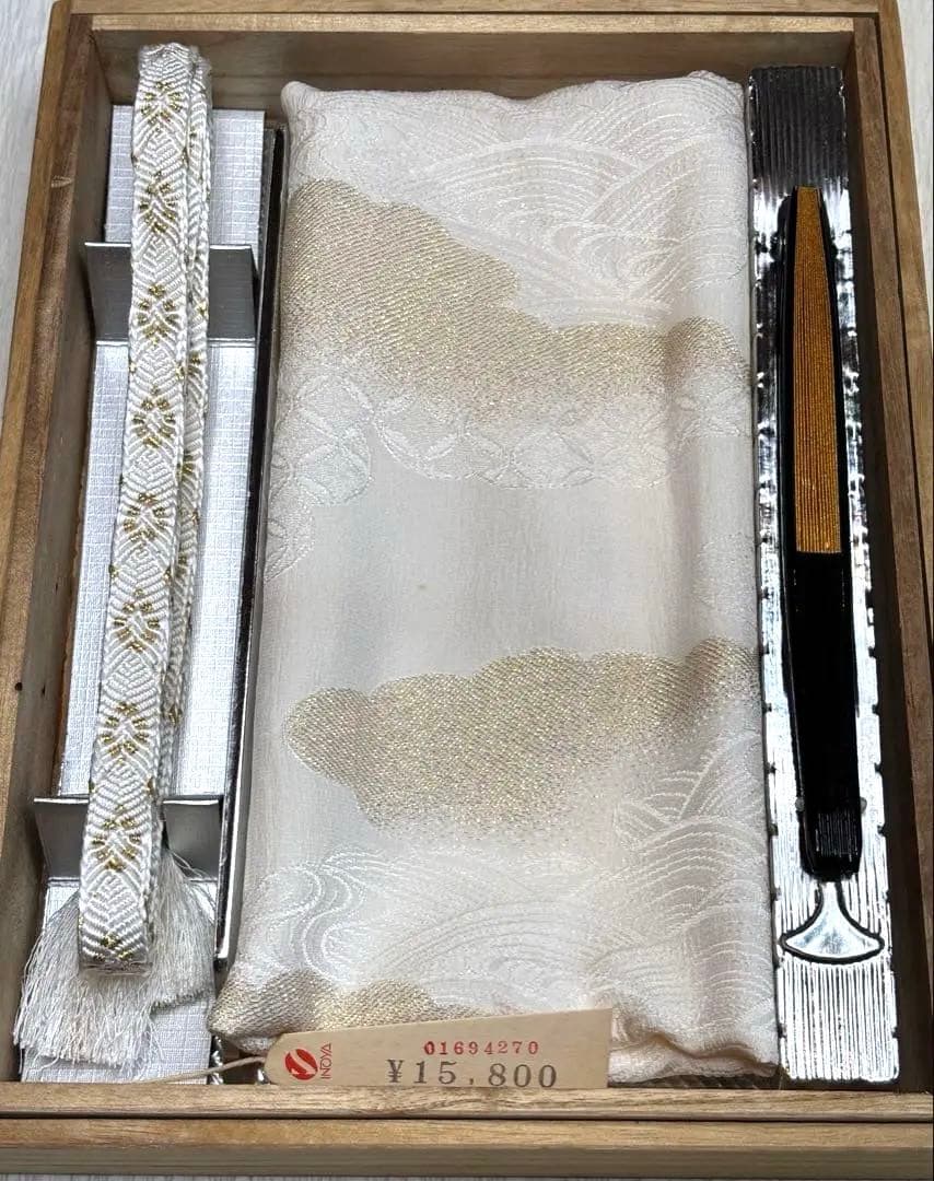 正絹豪華作家物留袖６点フルセット 留袖　袋帯　帯締め帯揚げ　長襦袢　末広