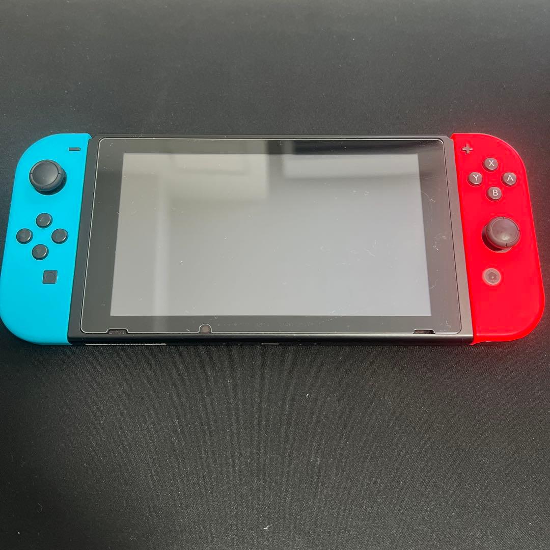 フ*ウ様 Nintendo Switch 本体 青/赤 任天堂