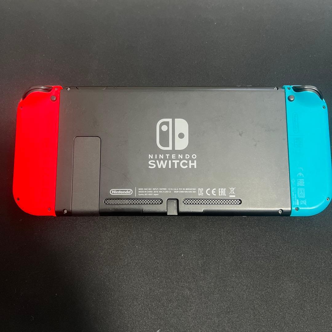 フ*ウ様 Nintendo Switch 本体 青/赤 任天堂