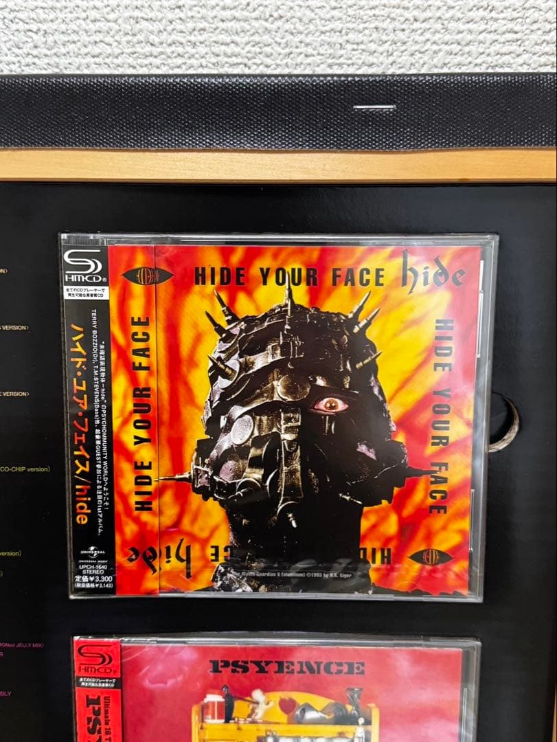 hide キャンバスCD SPIRIT 限定品　CD未開封