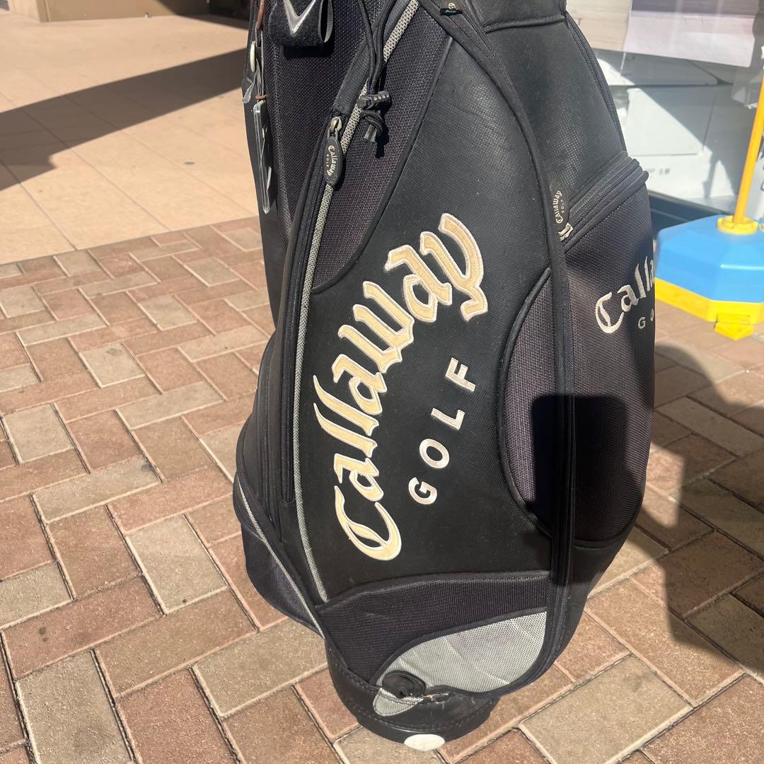 Callaway ブラックキャディバッグ 付属品あり