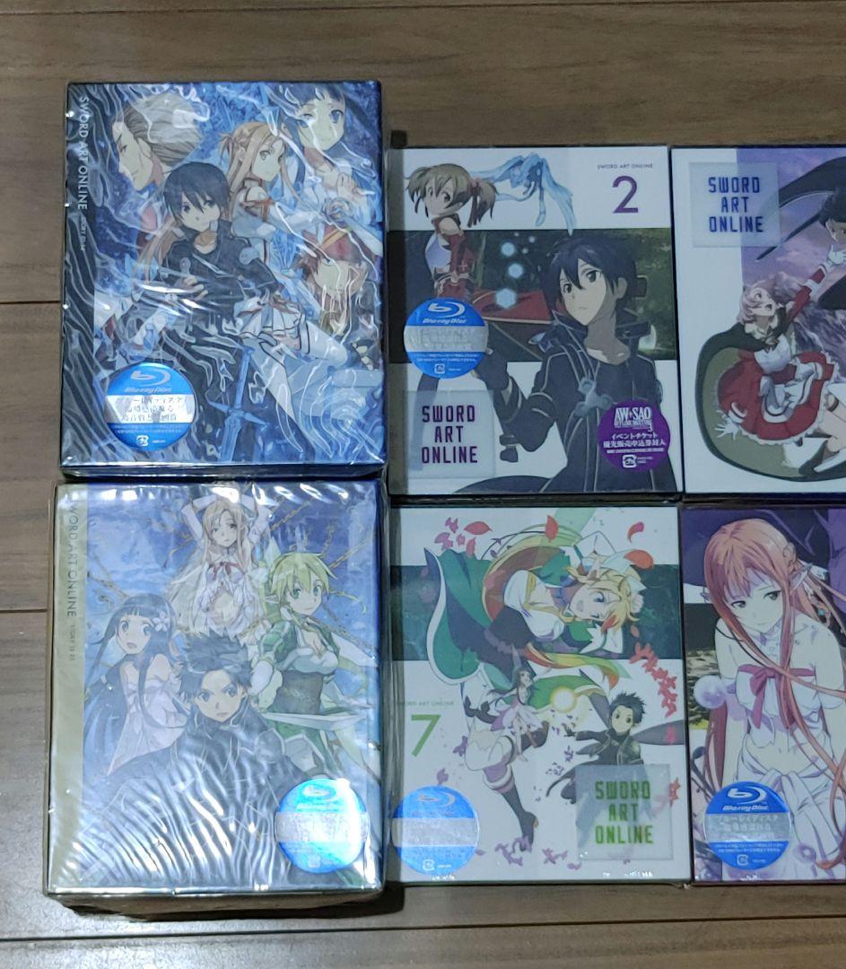 新品 ソードアート・オンライン Blu-ray 限定版　全9巻　EXセット