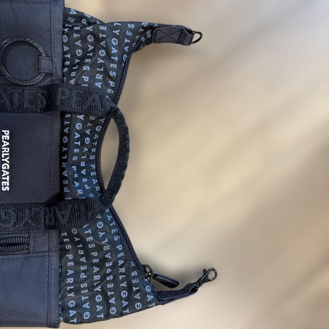 【美品】PEARLY GATES ブラック バッグ