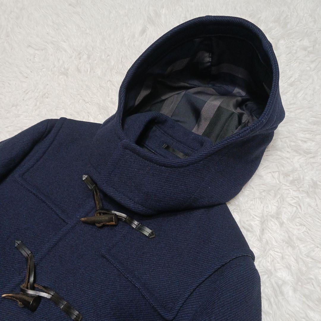 ブラックレーベルクレストブリッジ　ダッフルコート　ネイビー　水牛トグル　M