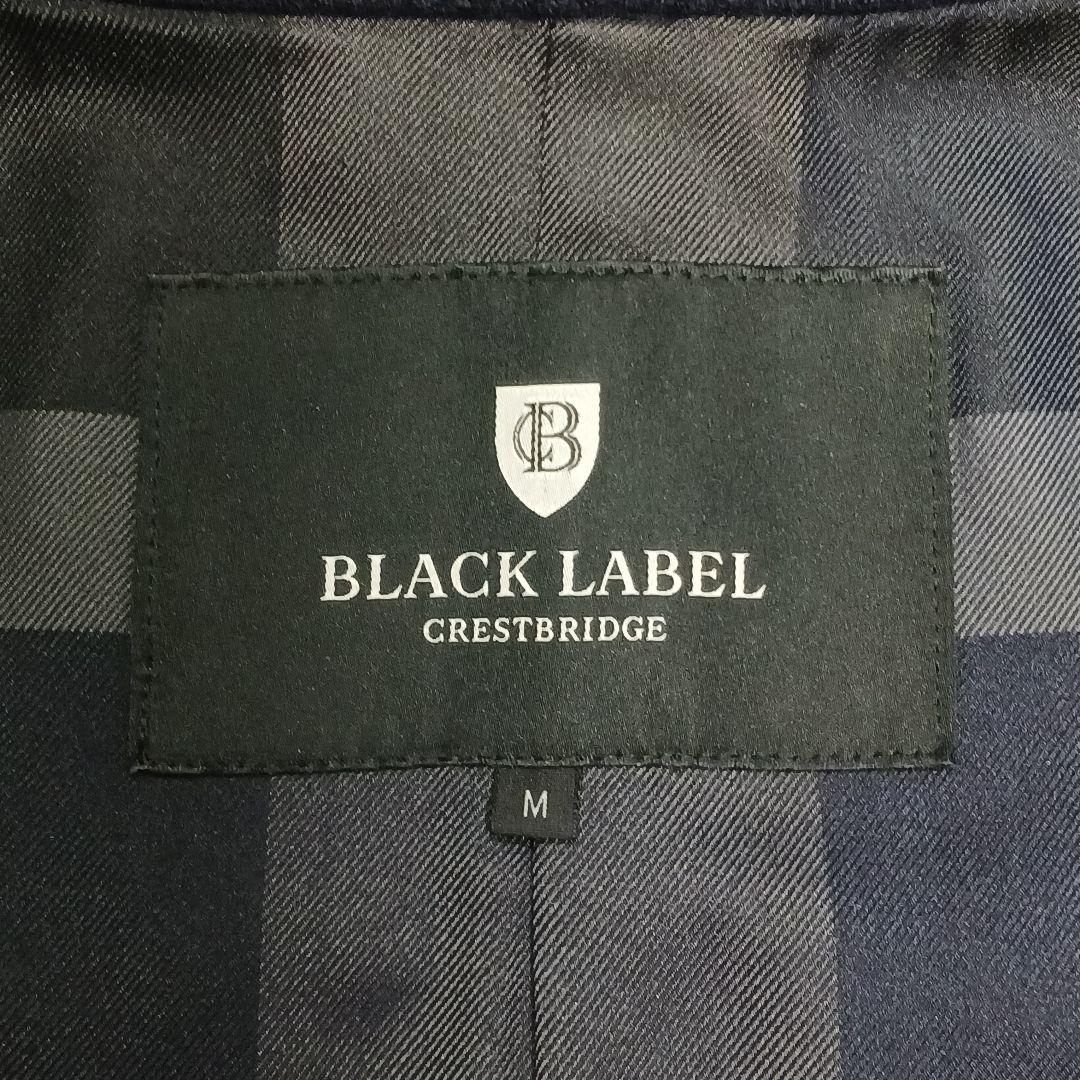 ブラックレーベルクレストブリッジ　ダッフルコート　ネイビー　水牛トグル　M