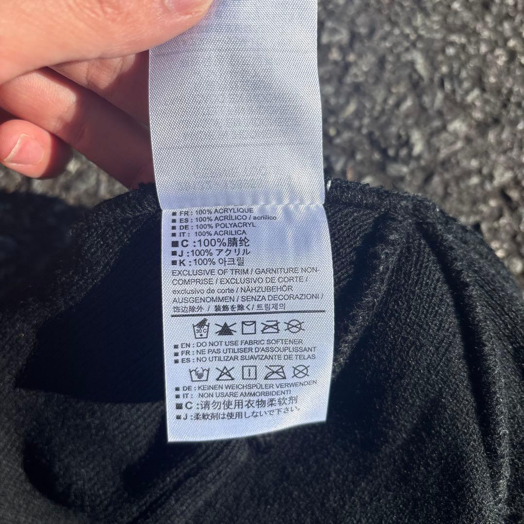 s*u様 ARC'TERYX ブラックニット帽 スケルトンデザイン