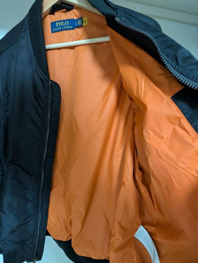 Polo Ralph Lauren MA-1 フライトジャケット ブラック