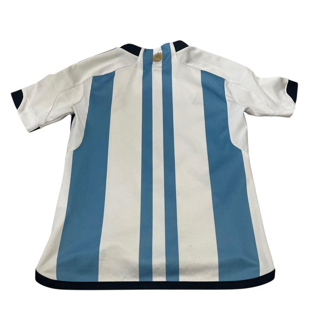 アルゼンチン代表　ジュニア用　半袖ユニフォーム　adidas