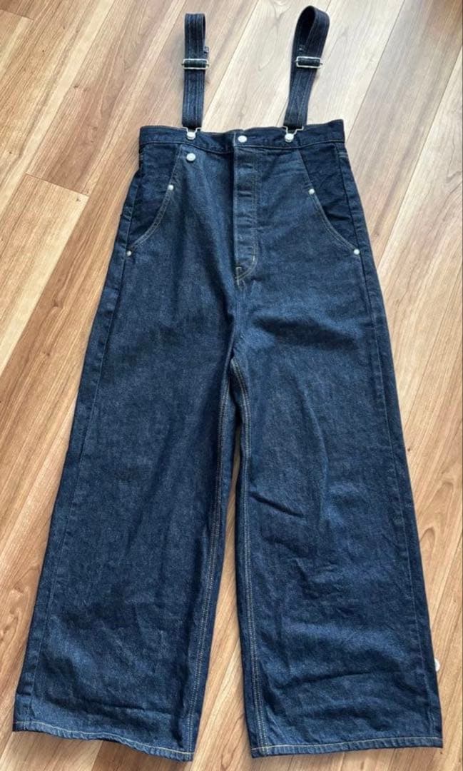 EDWIN×ETRE TOKYO 2wayハイライズサスデニムパンツ S