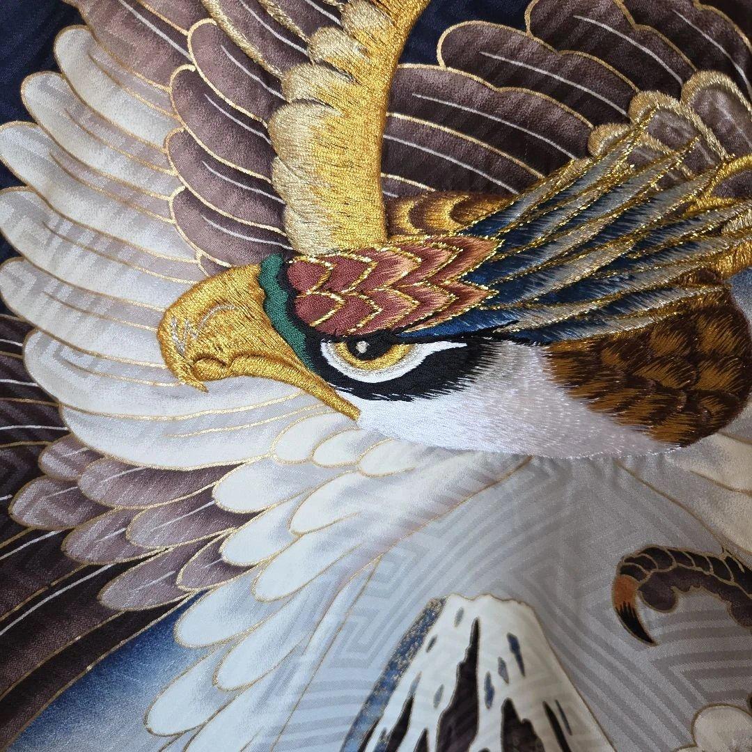 ゆきお　　No31　正絹　男の子お祝い着物　長襦袢付き　産着