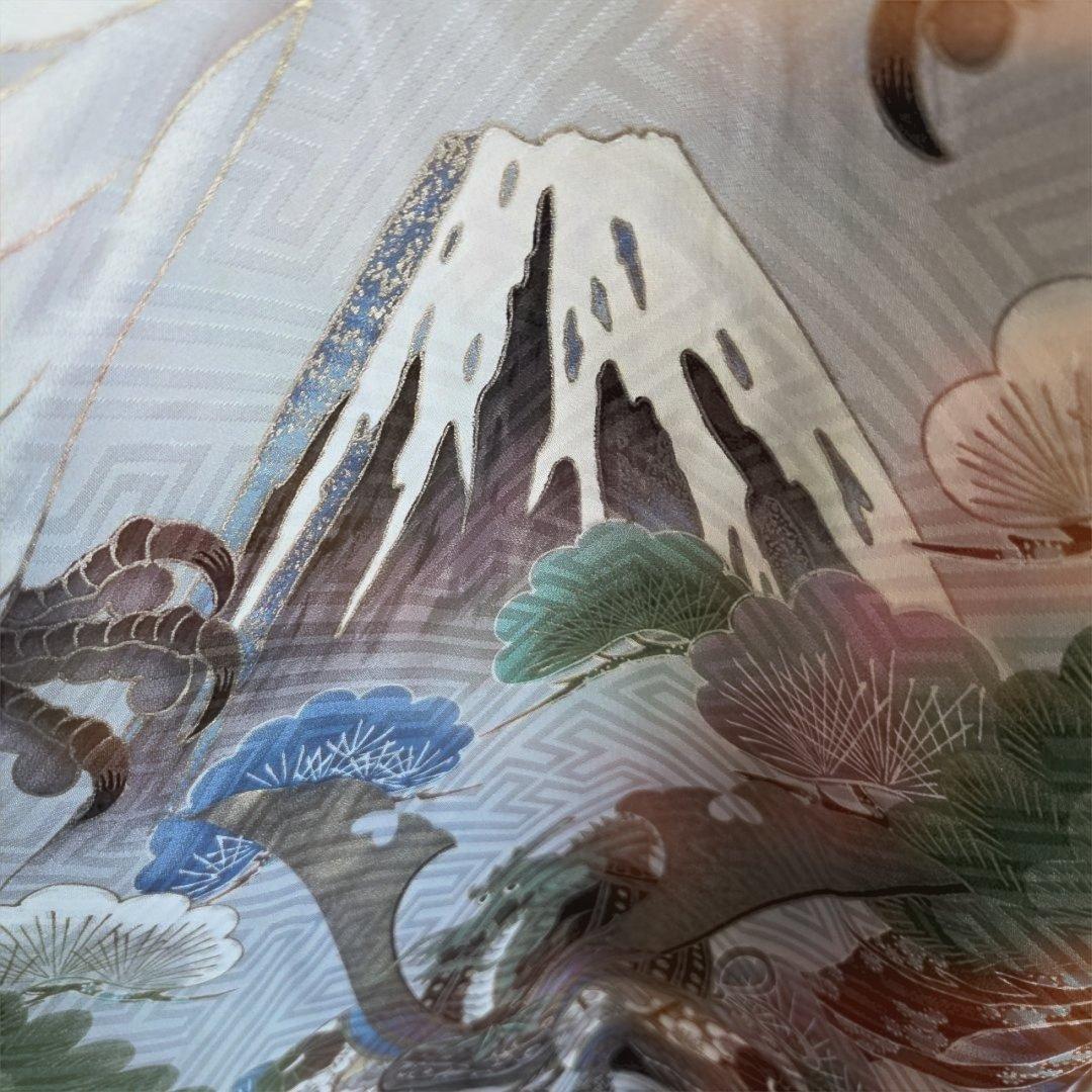 ゆきお　　No31　正絹　男の子お祝い着物　長襦袢付き　産着