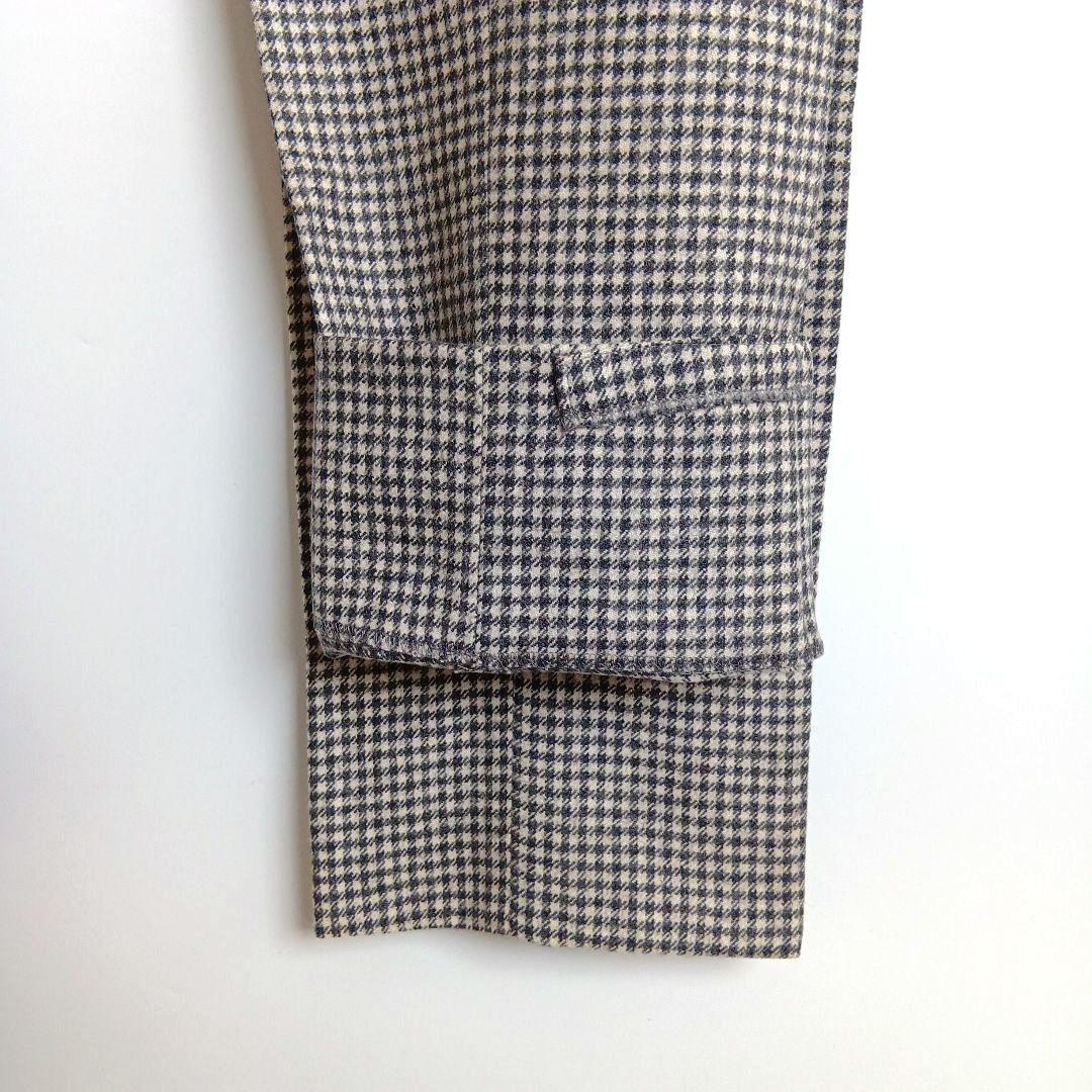 INCOTEX インコテックス スラックス グレーチェック 44 イタリア製