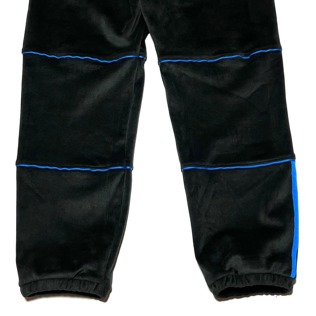 adidas タイショーンTYSHAWN ベロアジャージセットアップ ブラック