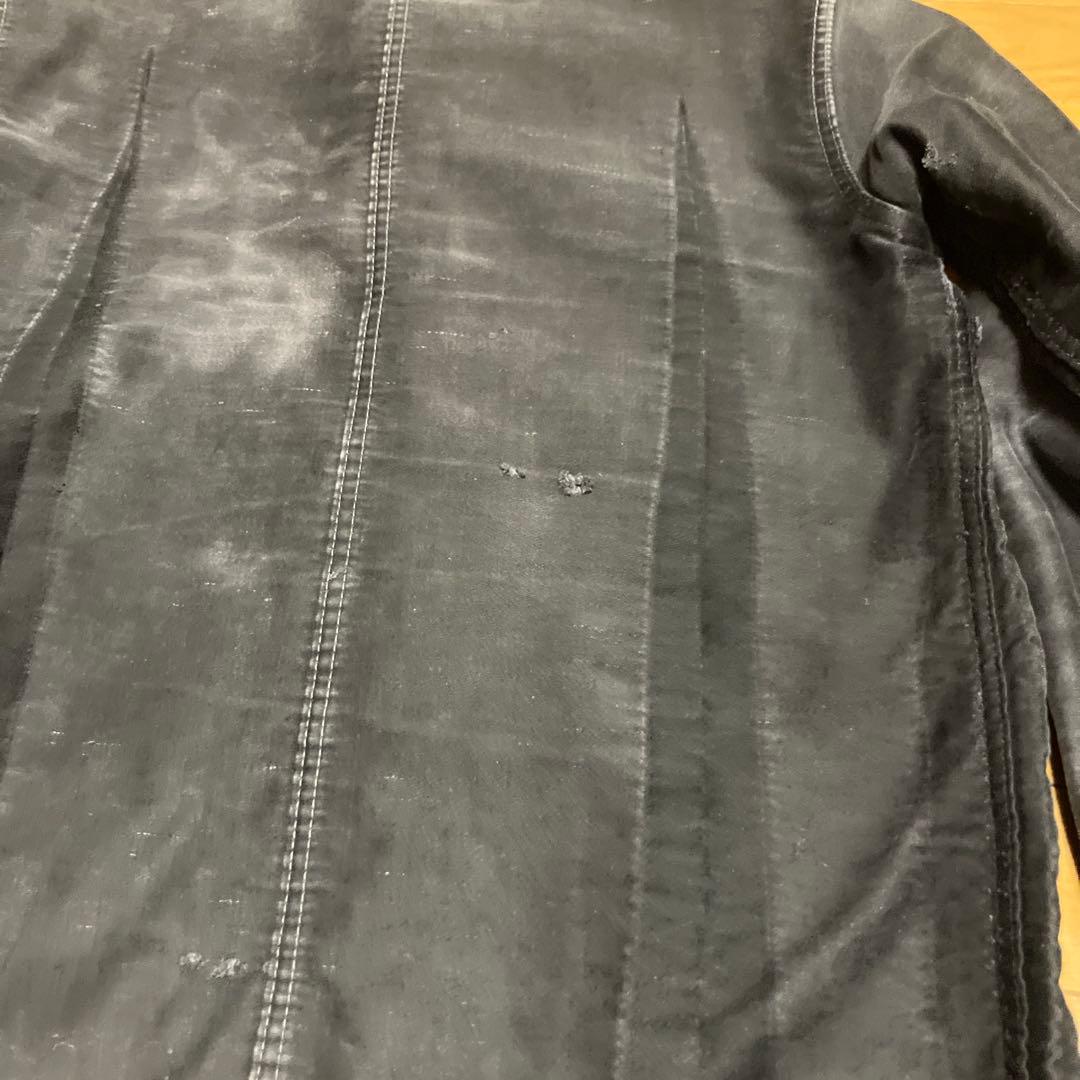 1950年代 ブラックモールスキン カバーオール