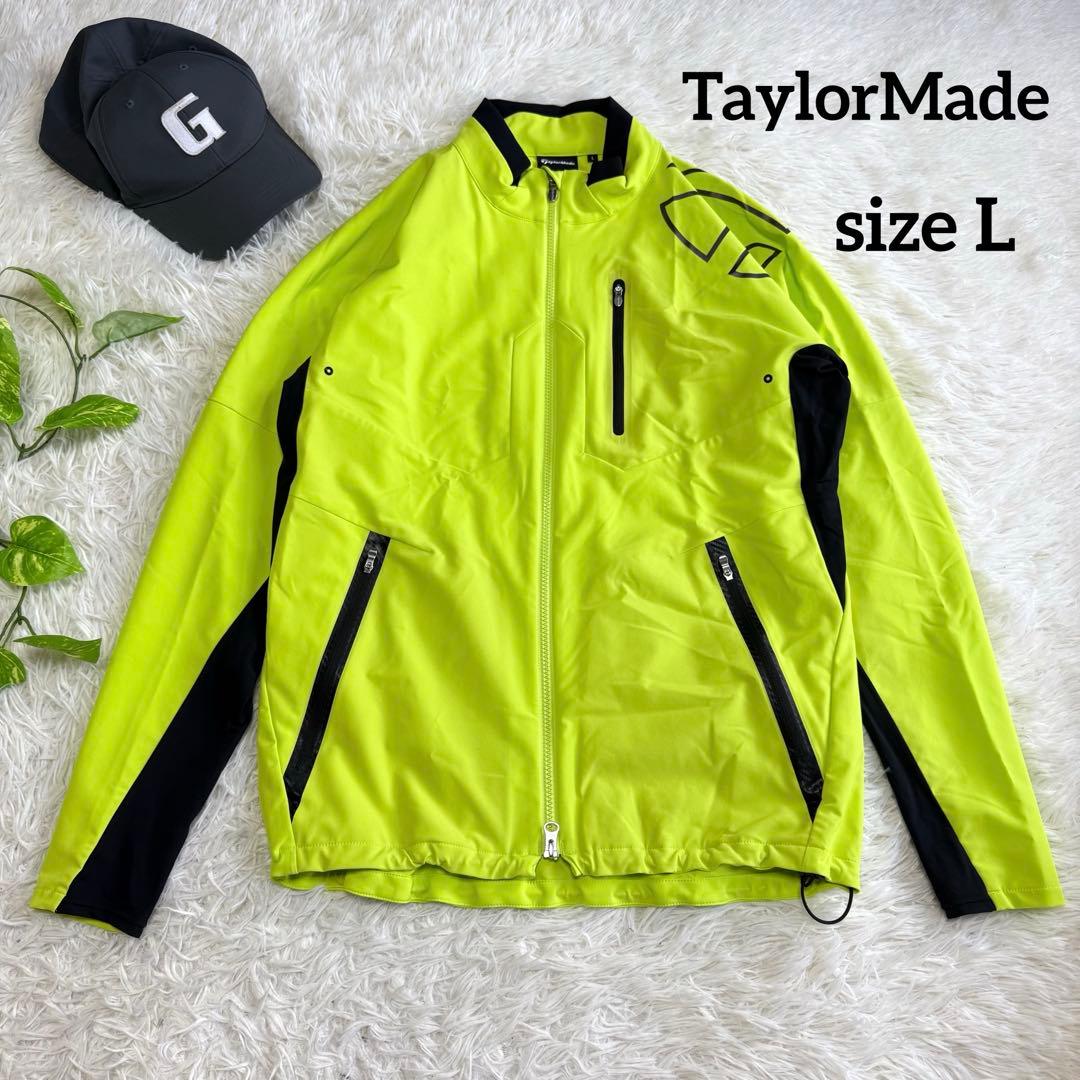 【テーラーメイド】極美品 ジップジャケット イエロー Lサイズ メンズ