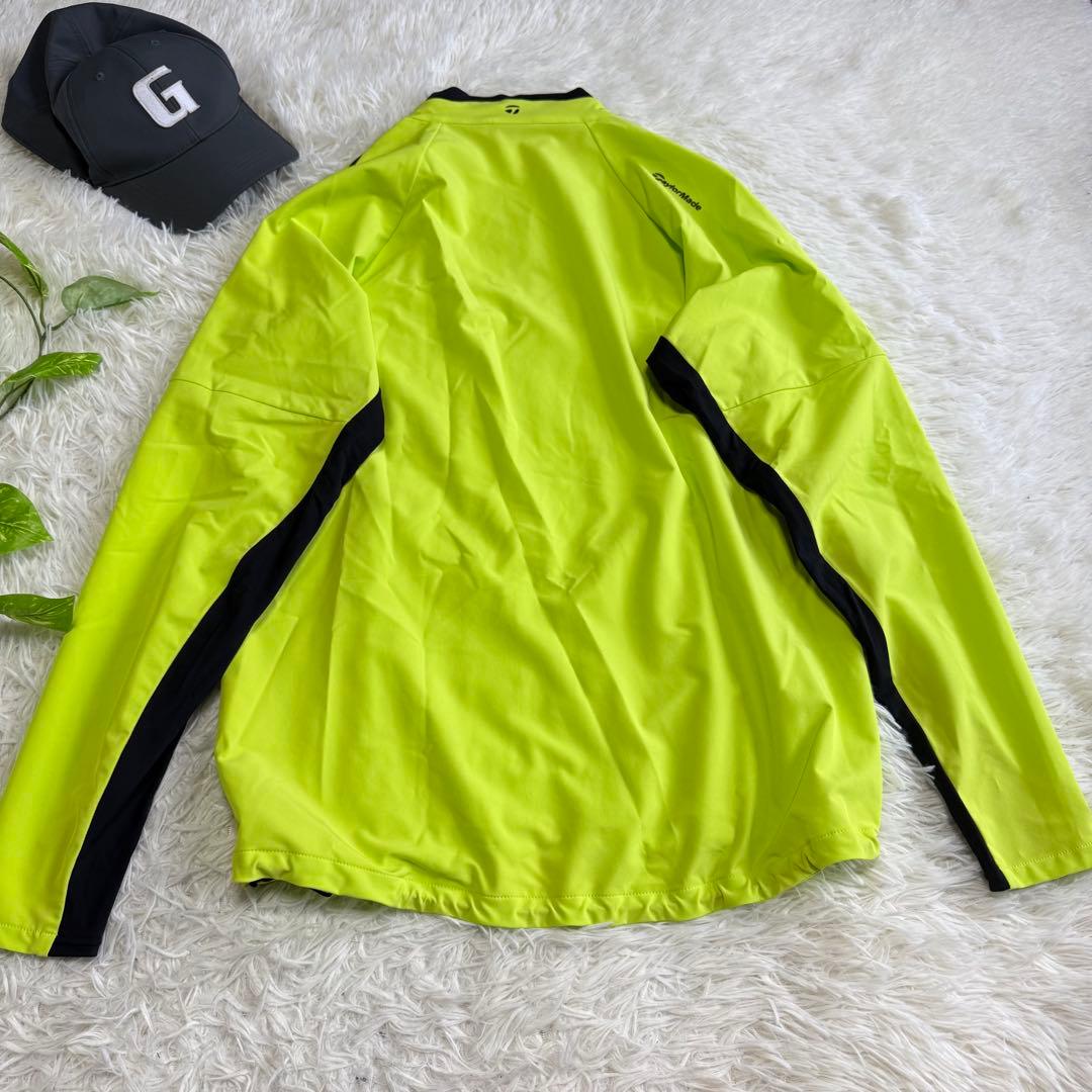 【テーラーメイド】極美品 ジップジャケット イエロー Lサイズ メンズ