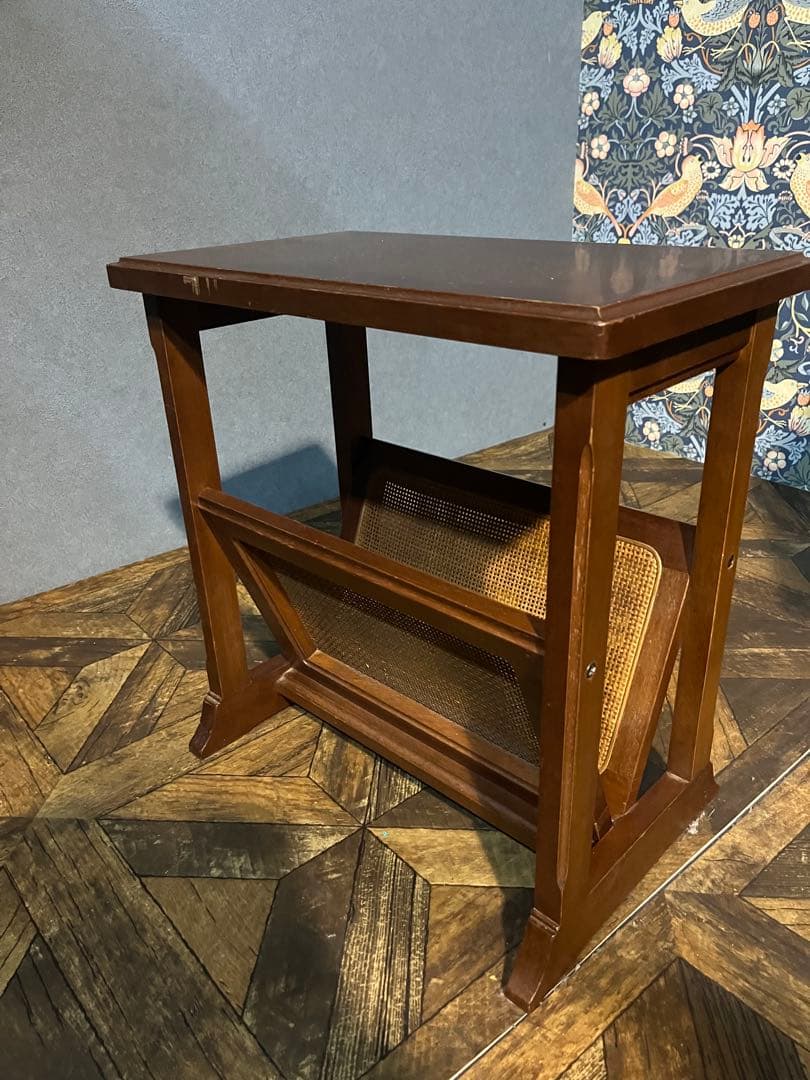 Shin＊maruni マガジンラック 地中海シリーズ サイドテーブル