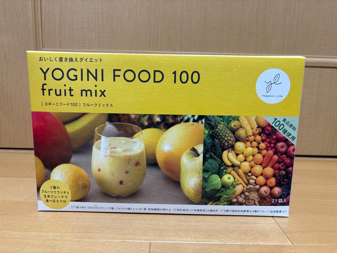 ダイエットドリンク YOGINI FOOD 100 fruit mix